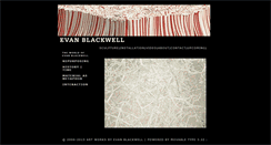 Desktop Screenshot of evanblackwell.com